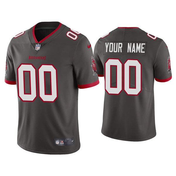 Custom Tampa Bay Buccaneers gray jersey