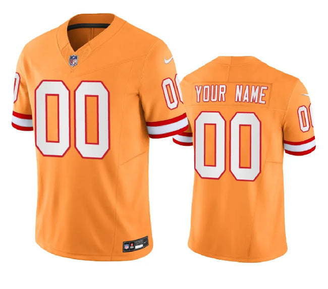 Custom Tampa Bay Buccaneers yellow FUSE jersey