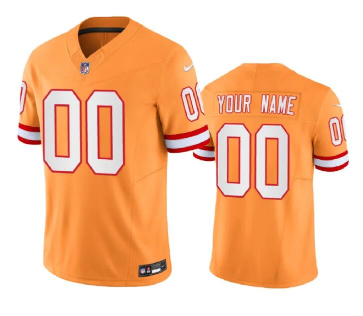 Custom Tampa Bay Buccaneers yellow FUSE jersey
