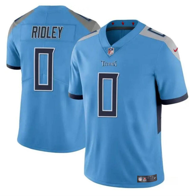 Calvin Ridley Tennessee Titans blue jersey