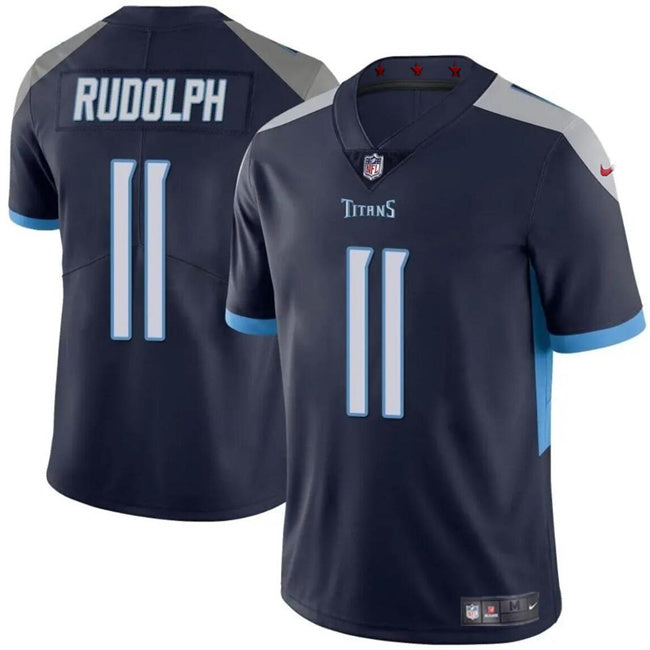 Mason Rudolph Tennessee Titans navy jersey