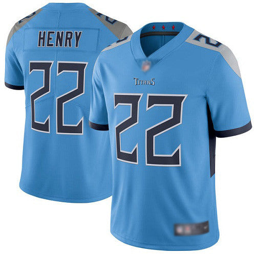 Derrick Henry Tennessee Titans blue jersey