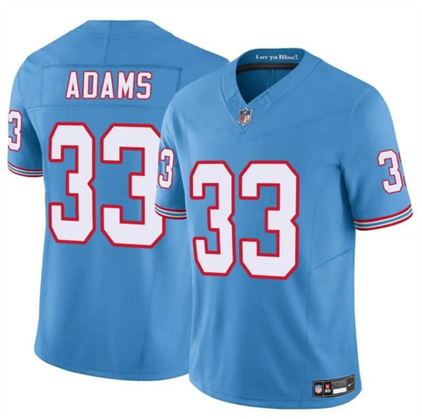 Jamel Adams Tennessee Titans blue FUSE jersey