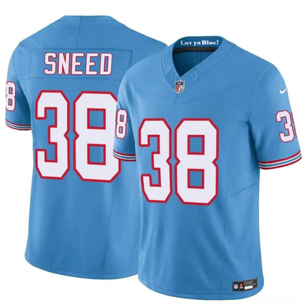 L'Jarius Sneed Tennessee Titans blue FUSE jersey