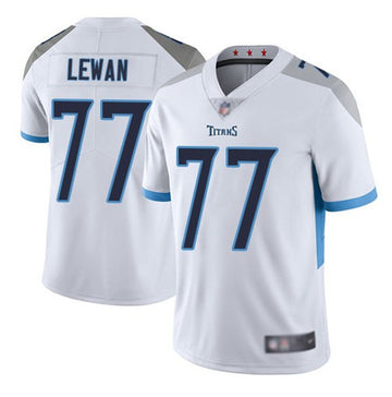 Taylor Lewan Tennessee Titans white jersey