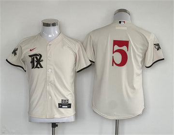 Corey Seager Texas Rangers cream City Connect jersey