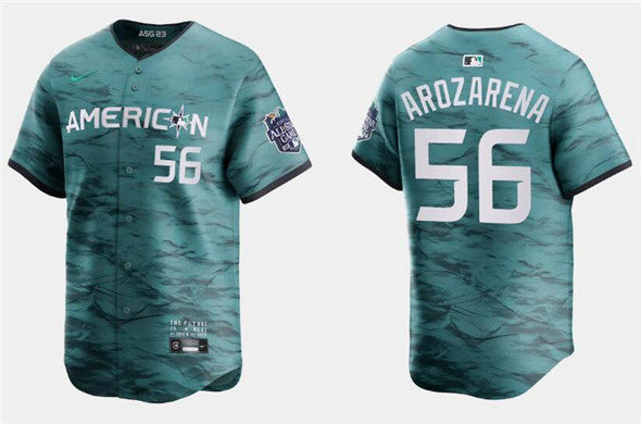 Randy Arozarena Toronto Blue Jays teal All-Star jersey