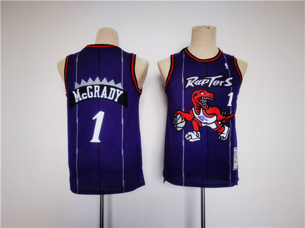 Tracy Mcgrady Toronto Raptors purple jersey