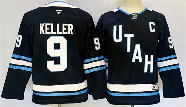 Clayton Keller Utah Mammoth navy jersey
