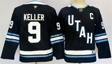 Clayton Keller Utah Mammoth navy jersey