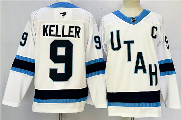 Custom Utah Mammoth white jersey