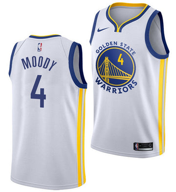 Moses Moody Golden State Warriors white jersey