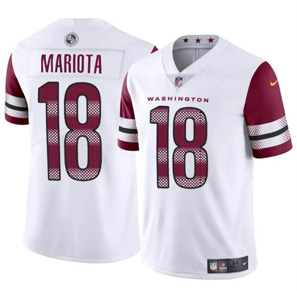 Marcus Mariota Washington Commanders white jersey