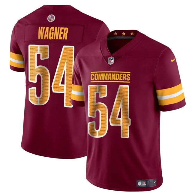 Bobby Wagner Washington Commanders burgundy jersey