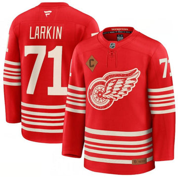 Dylan Larkin Detroit Red Wings red jersey
