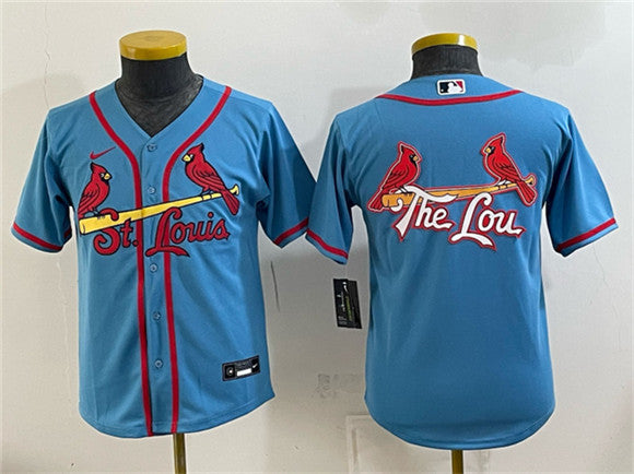 St. Louis Cardinals blue jersey