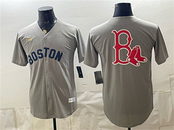 Boston Red Sox grey Limited jersey
