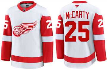 Darren McCarty Detroit Red Wings white Road jersey