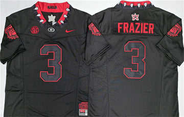 Nate Frazier Georgia Bulldogs black jersey