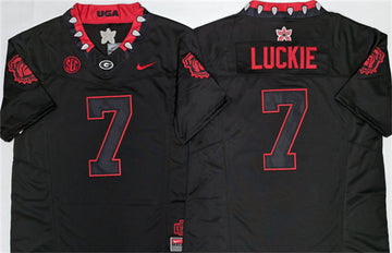 Lawson Luckie Georgia Bulldogs white jersey