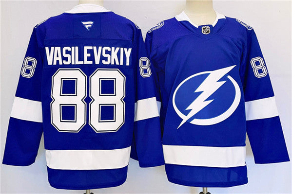 Andrei Vasilevskiy Tampa Bay Lightning blue jersey