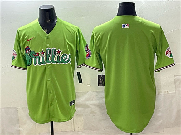 Custom Philadelphia Phillies green Limited jersey