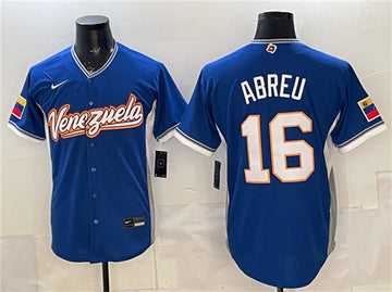 Wilyer Abreu Venezuela Baseball royal Classic jersey