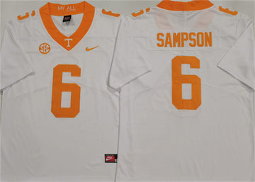 Dylan Sampson Tennessee Volunteers white jersey