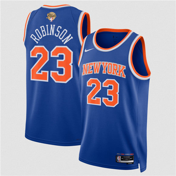 Mitchell Robinson New York Knicks blue jersey