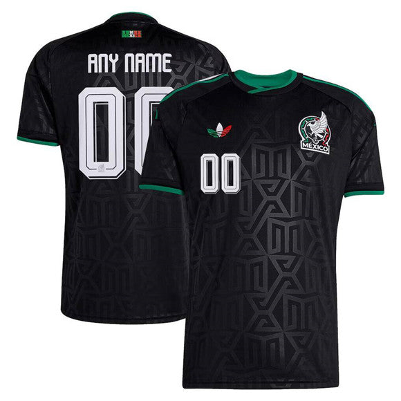 Custom Mexico National Team black jersey