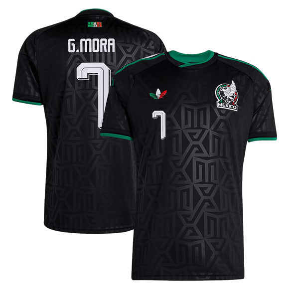 Gilberto Mora Mexico National Team black jersey