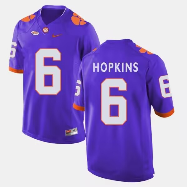 DeAndre Hopkins Clemson Tigers purple jersey