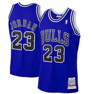 Michael Jordan Chicago Bulls royal jersey