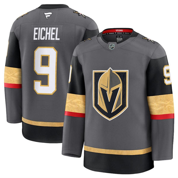 Jack Eichel Vegas Golden Knights gray Alternate jersey