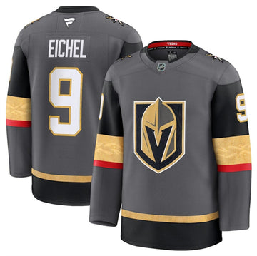 Jack Eichel Vegas Golden Knights gray Alternate jersey
