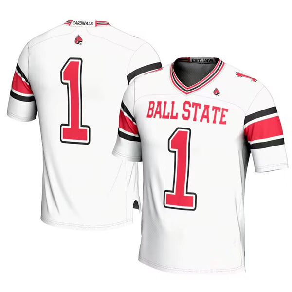 Ball State Cardinals white jersey