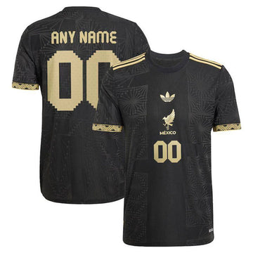 Custom Mexico National Team black jersey
