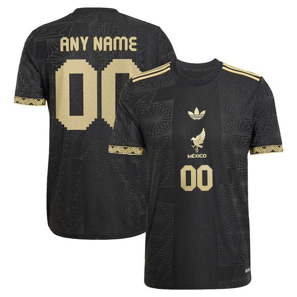 Custom Mexico National Team black jersey