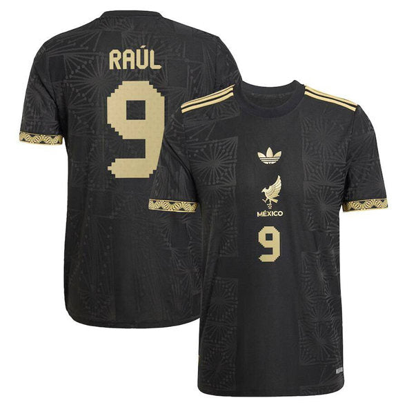 Raul Jimenez Mexico National Team black jersey