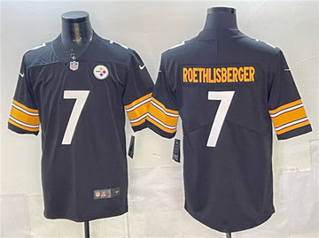 Ben Roethlisberger Pittsburgh Steelers black Vapor jersey
