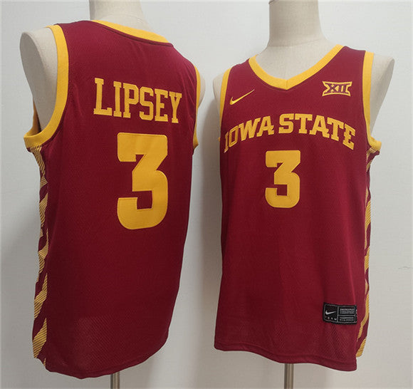 Tamin Lipsey Iowa State Cyclones maroon jersey