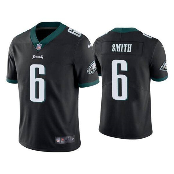 DeVonta Smith Philadelphia Eagles black Vapor jersey