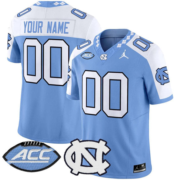 Custom North Carolina Tar Heels Vapor jersey