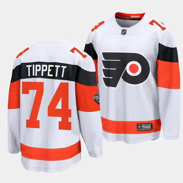 Owen Tippett Philadelphia Flyers white Stadium Series jersey