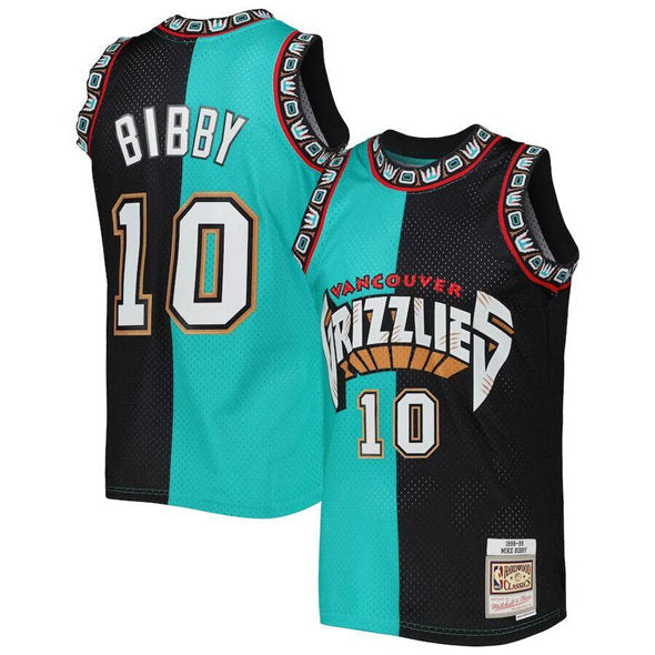 Mike Bibby Memphis Grizzlies Split jersey