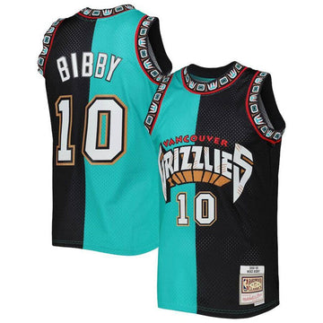 Mike Bibby Memphis Grizzlies Split jersey