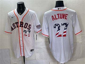 Jose Altuve Houston Astros white Home jersey