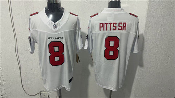 Kyle Pitts Sr Atlanta Falcons white Vapor jersey