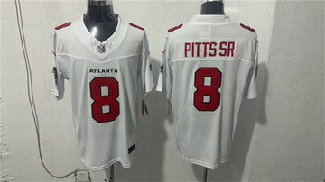 Kyle Pitts Sr Atlanta Falcons white Vapor jersey