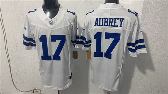 Brandon Aubrey Dallas Cowboys white Vapor jersey